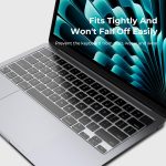 EooCoo Premium Keyboard Cover Compatible for 2026 2025-2021 M5-M2 MacBook Air 13/15,M5-M1 Pro/Max MacBook Pro 14/16, 2026 MacBook Neo 13,Laptop Accessories Ultra Thin Protector Skin - TPU Clear - Image 5