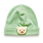 Baby Caps Pack of 3 | 100% Super Soft Cotton Cap for New Born Baby Boys & Girls | Cute Panda & Teddy Bear Design | Unisex Infant Hat - Image 4