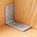 Volo L Angle Bracket for Reinforcing Chairs/Tables - Shelf Bracket 40mmx20mm Zinc Plated, L Shape Bracket for Solid Shelf Support, Joint Right Corner Brace (1.5" x 0.75") (40mm X 20mm, 12) - Image 9
