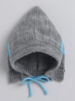 SMAZZ 3-Piece Baby Woolen Winter Set | Soft Knitted V-Neck Sweater, Cap & Socks | Cozy Full Sleeve Cardigan Outfit for Newborn Boys & Girls (0–12 Months) - Image 8