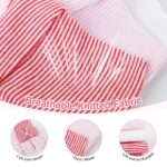 SNOWIE SOFT® 3pcs Baby Caps for Born 0-3 Months, Bow Knot Turban Baby Cap 6-12 Months Infant Caps for Babies, Ultra Soft New Born Hats Shower Gift for New Born Girl Boy - Image 3