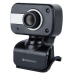 Zebronics Zeb-Crystal Clear Web Camera, 0.3 MP with USB with 3P Lens,Built-in Microphone,Auto White Balance,Night Vision and Manual Switch for LED (Black) - Image 3
