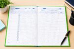 Tia Crafts Muster Attendance Register Book | Daily Employee, Time in/Out, Signature, Remarks Register | Office, Factory, School, Society & Business Attendance Record (2, 140 Pages) | Daily Employee Record, Time In/Out Log, Office & School Use, Signature Column, Factory & Business - Image 4