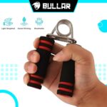 BULLAR 16Kg Home Gym Set With 3 Feet Straight Rod and 2 Pieces Dumbbell Rods, Gym Combo & Home Workout Equipments with PVC Weights Plates - Image 6