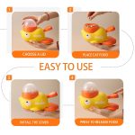 Dog Interactive Treat Dispenser Toy, 2-in-1 Duck Shaped Slow Feeder, Dog Food Treat Feeding Dispenser, Mentally Stimulating Toys for Small & Medium Dogs Cats Pets, Reduces Bloating Anti-Gulping - Image 6