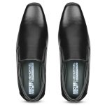 DOCTOR EXTRA SOFT Men’s Black Formal Shoes– Classic Office Business Dress Shoes, Slip On Style, Lightweight Cushioned Sole, Non-Slip Professional Work, Wedding,Party & Casual Footwear D-852 - Image 3