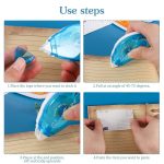 Double Sided Tape Roller Glue Runner for Scrapbooking, Crafts & Arts Projects | Easy Smooth Adhesive Dispenser for Paper, Gift Wrapping, DIY Crafts (Multicolor) (6) - Image 2
