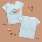 LuvLap Baby Boys Regular Fit 100% Cotton Half Sleeve Boys T-Shirt Pack of 5 - Image 5