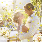 Party Propz Golden Balloons For Decoration - 12 Pcs, Golden Confetti Balloons for Decoration | Party Decorations | Glitter Balloons Gold Balloons For decorations | Birthday Balloon - Image 4