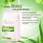 VLOVEU Wax Powder for Hair Removal for Women - 120 gm (Pack of 1) | Hair Removal Powder with Aloevera | Painless Herbal Wax Powder, All Skin Types Hands, Legs, Underarms, Bikini & Intimate Area - Image 6
