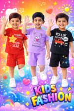 Baby unisex Clothing sets Tshirts and shorts co ordinated outfit kid boys regular dress for 1 month to 5 year pack of 3 - Image 5