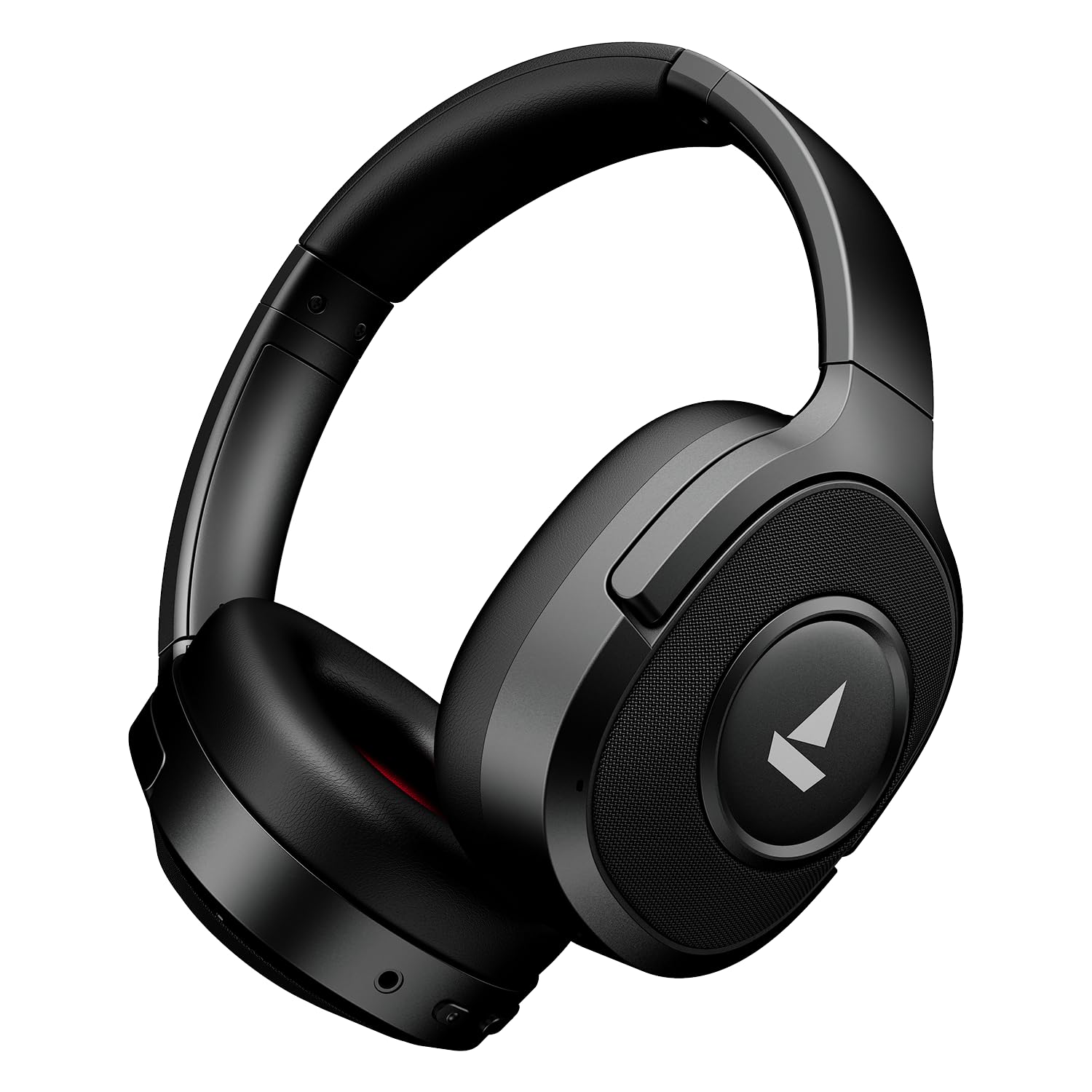 71BKR5ZPbRL._SL1500_.jpg boAt Rockerz Plus 550 ANC, (~40dB) Hybrid ANC, 80Hrs Playback, 40ms Low Latency Beast Mode, 40mm Drivers, BT v5.4, Bluetooth Headphones, Wireless Headphone with Mic (Cosmic Black) - Image 1