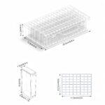 64-Grid Diamond Painting Storage Containers, Portable Transparent Diamond Art Organizer, Which Are Suitable for Quick DIY, Beads and Diamond Art Storage Containers - Image 3