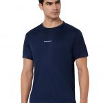 Reebok Men's Polyester Gym T-Shirt - Quick Dry Moisture Wicking Sports T-Shirt for Men | Workout Running Training Tshirt for Men | Half Sleeve Active Tee