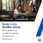 HP 15, Intel Core Ultra 5 125H (16GB DDR5, 1TB SSD) FHD, IPS, 15.6''/39.6cm, Win11, M365 Basic(1yr)*Office24, Silver, 1.65kg, fd1354TU, Intel Arc Graphics, FHD Camera w/Shutter, AI Powered Laptop - Image 10