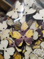 Wooden Butterfly Shape Buttons 2 Hole Sewing Buttons for Fashion/Replacement/Decorative/Jackets/Kurtis and Also Used DIY Art and Craft item (713 - Wooden YELLOW BUTTERFLY Buttons 24 pcs) - Image 6