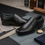 DOCTOR EXTRA SOFT Men’s Black Formal Shoes– Classic Office Business Dress Shoes, Slip On Style, Lightweight Cushioned Sole, Non-Slip Professional Work, Wedding,Party & Casual Footwear D-852 - Image 2