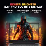 HP Smartchoice Victus, 13th Gen i7-13620H, 6GB RTX 4050, 16GB DDR4(Upgradeable) 512GB SSD, 144Hz, 300nits, 15.6''/39.6cm, Win11, Office24, Mica Silver, 2.3kg, fa2100tx, Xbox Gamepass* Gaming Laptop - Image 4