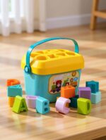 Shape Sorter Toy for Babies | 16 PCS ABCD Building Blocks & Shape Sorting Cube | Educational & Learning Activity Toy for 6+ Months, 1 2 3 Year Old Boys & Girls | Baby Toys - Image 5