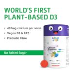 Little Joys Calcium and Vitamin D3 Gummies for Women | Plant-based Vitamin B12 & Prebiotic Fiber | 400mg Calcium/Gummy| Supports Bone Strength,Joint & Muscle Health |Gut-Friendly Formula | No Added Sugar | Pack of 30 - Image 4