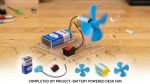 Electronic Experiment Project DIY Kit with 9V Battery, Battery Clip, on Off Switch, DC Toy Motor, Blade Fan for Science Projects - Image 3