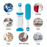 Omasi Pet Hair Brush, Cats and Dogs, Magic Cleaning Brush, Reusable, Removes Hair - Pet Hair Brush, Magic Dogs and Cats for Cleaning (Clothing/Sofa/Car/Bed) - Image 8