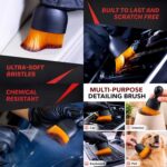 Car Glass Oil Film Remover with Hydrophobic Coating | Anti-Fog, Rainproof, Streak-Free Automotive Glass Cleaner Multipurpose Windshield Cleaning (1 count (Pack of 8)) - Image 4
