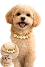 Personalized Pet Name Necklace for Dogs & Cats | Custom Pet Name Charm Necklace | Adjustable Gold Plated Pet Jewellery | Customized Gift for Pet Lovers - Image 9
