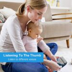 ELEPHANTBOAT® Blue Deer Kalimba, Mbira Thumb Piano Kalimba Musical Instrument with Learning Book, Tune Hammer,Cloth Bag, Sticker, Bilingual Instruction,Finger Covers,Christmas Gifts for Woman and Kids - Image 4