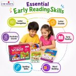 Creative’s Fun with Words 3 Letter Word Building Puzzle for Kids | Preschool Phonics & Spelling Puzzle |Self-Correcting Educational Jigsaw Puzzles |English Learning, Reading & Vocabulary Skills Age 4+ - Image 5