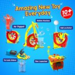 Smartivity 10-in-1 Motor Powered Gadgets Kit for Kids 6-12 Years | Build 10+ Science Projects - Bubble Launcher, Spinning Toy & More | Birthday Gift for 6,7,8,9,10,11,12 Years - Image 3