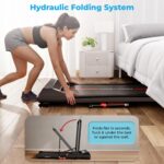 Lifelong 4.5HP Walking Pad Treadmill | Max Speed 10 km/h | LED Display | Under Desk Treadmill Foldable | Walking Pad for Home Gym | Gym Equipment for Home Workout | 100 kg Capacity - Image 8