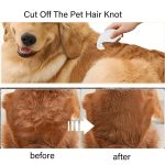 5 Pcs Knotting Combs, Pet Grooming Tool, Cat Hair Remover,Dog Grooming Comb Knot Remover, Pet Hair Removal Tool for Cat, Dog, Pet Hair Shedding Tool Supplies for Removing Tangled and Loose Hair - Image 5