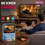 Storio G5 Handheld Game Console for Kids | Retro Gaming Device with 3.0 Inch HD Screen | 500 Built-in Classic Games | AV Output | Portable Video Game Player for Boys & Girls | Multicolour - Image 3
