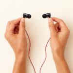 MX in-Ear Headphones – Black & Red, Crystal Clear Sound, Noise Isolation, High Bass Wired Earbuds with Tangle-Free Cable, Comfortable Fit, Aux Port (No Mic) - Image 4