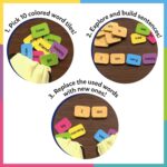 Skillmatics Educational Board Game - Sentence Search, Fun Learning Toys and Games for Kids, Sentence Building Activity, Creative Word Play, 120+ Tiles (1.3 x 1 Inches), Gifts for Ages 5, 6, 7, 8 - Image 5