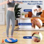 Tummy Twister Exercise Machine – Effective Twister Machine for Women’s Belly Fat, Weight Loss & Home Use (Blue) - Image 3