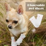 RvPaws Disposable Dog Boots for Paw Protection, 20 Pcs Pet Shoes with Adjustable Self-Adhesive Bandage, Dog Disposable Foot Covers for Outdoor & Indoor Walking (Suitable for Less 12Kg) - Image 5