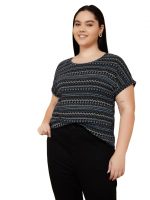 Max Plus Size Women Printed T-Shirt