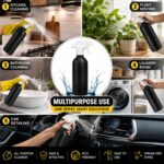 500ml Refillable Spray Bottle, Durable HDPE Plastic Trigger Sprayer, Fine Mist & Stream Spray, Leak-Proof BPA-Free Bottle for Cleaning Supplies, Plants, Beauty & Home Use (Pack of 1) - Image 4