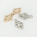 4 Pcs Buckle Suit Buttons Sewing Frog Closure Frog Toggle Button Tang Suit Button Skirt Hook Craft Buttons Buttons Decorative Frog Closure Cloak For Kurti Kurta Jacket Shirt Coat Blazer DIY Art & Craft. (SIlver Knitted CordFrog Button) - Image 5