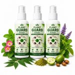 Plant Guard Spray, 100% Botanical Pest Control, Pack of 3 | Safe for Plants & Pets, Long Lasting Protection, Powered by Nature, Protect Prevent Preserve, Indoor & Outdoor Use
