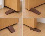 Heavy Duty Non Slip Rubber Door Stoppers with Doors Powerful Gripping Work of Any Surface for Home, Offices, Warehouses & Classrooms Door Bottom Sealing (Brown, Pack of 12) - Image 2