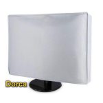 Dorca® Dustproof & Waterproof Monitor Cover for iMac 24-inch (2021/2023/2024) - Premium Dust Protector | Scratch-Resistant Fabric | Perfect Fit for Apple iMac M1/M3 - Black