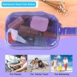 Transparent Pen, Pencil Pouch for College, School and Office I Makeup Bag I Multipurpose Stationery and Travel Bag (Neon) - Image 3