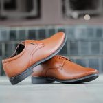 Liberty Fortune Black & Tan Derby Formal Shoes for Men - PU Office Wear - Image 6
