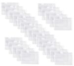 Multipurpose Transparent Storage Pouch, 25 Pack, 6x8 Inches, Transparent PVC, Zipper Closure, Jewelry, Makeup, Travel Accessories, Stationery, Personal Care Products
