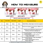 YellowCult Cotton Cute Dog T-Shirt Clothes, Summer Sweatshirts Sporty Pet Random Design Outfit for Small Breed Dog, cat, Puppy, Kitten, Diwali, Festival, Travel, Outing, Photos(M- Any 1, Multicolor)