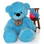 HUG 'n' FEEL SOFT TOYS 6 Feet Sky Blue Giant Teddy Bear Soft, Plush,Cuddly Stuffed Animal for Kids, Birthdays, Anniversaries, Valentine's Day,Special Occasions Large Huggable