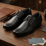 DOCTOR EXTRA SOFT Men’s Black Formal Shoes– Classic Office Business Dress Shoes, Slip On & Lace Up Style, Lightweight Cushioned Sole, Non-Slip Professional Work, Wedding,Party & Casual Footwear D-851 - Image 2